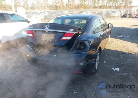 2013 Honda Civic Lx from USA, damaged, VIN 2HGFB2F51DH565265